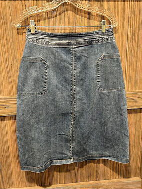 Universal Thread Denim Pencil Skirt Gray Size 6